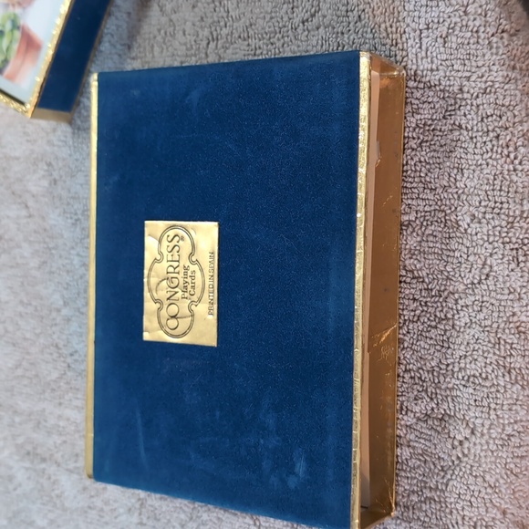 Vintage Congress Playing Cards Double Deck with Brown and Orange Cats - Picture 3 of 10